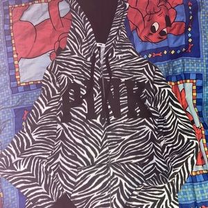 Zebra full zip tunic
